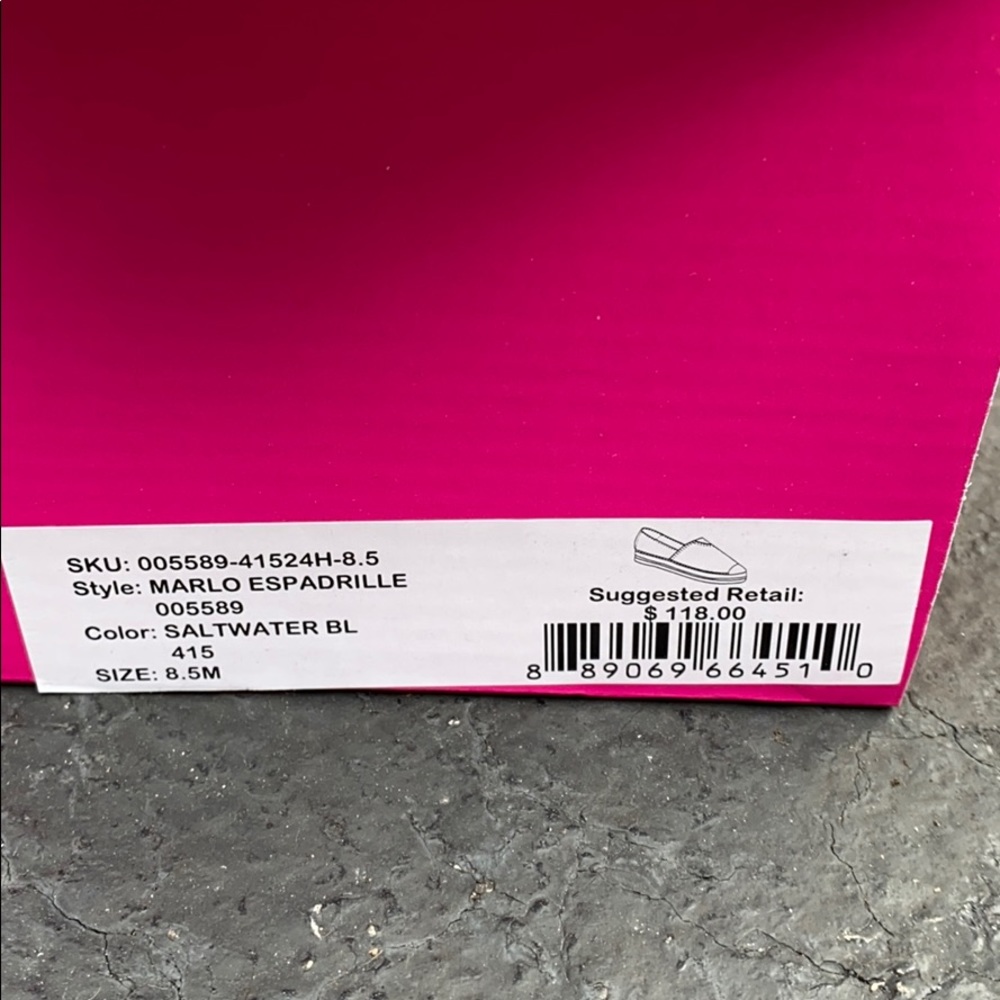 NIB Lilly Pulitzer marlo espadrille 8.5 - Picture 4 of 5